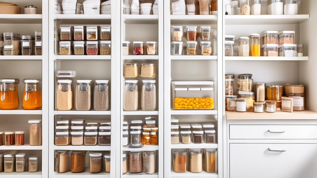 Pantry Organization Perfection: Essential Containers for a Tidy Kitche