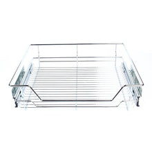 Load image into Gallery viewer, Featured gototop kitchen sliding cabinet organizer pull out chrome wire storage basket drawer for kitchen cabinets cupboards 20 3 17 35 3