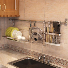 Load image into Gallery viewer, Best seller  pot lid holder rack kitchen cupboard storage organizer wall mounted kitchen panty holderss