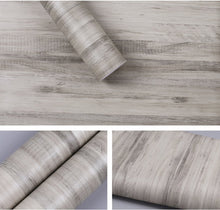 Load image into Gallery viewer, Home self adhesive retro wood contact paper for kitchen cabinets shelves drawer cupboards table desk arts and crafts decal 24x78 6 inches