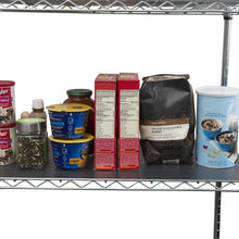 Load image into Gallery viewer, Home houseables wire shelf liner plastic non adhesive 14x30 5 pk clear gray utility rack protector mats for drawers kitchen cabinet tier shelving unit cupboard heavy duty nonslip waterproof