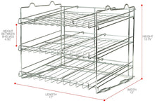 Load image into Gallery viewer, Order now sorbus can organizer rack 3 tier stackable can tracker pantry cabinet organizer holds up to 36 cans great storage for canned foods drinks and more in kitchen cupboard pantry