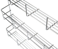 Load image into Gallery viewer, Buy exerz herb and spice rack 5 tiers kitchen cabinet shelf organizer for jars perfect space saving and storage wall mountable or cupboard door fitting fixings included 5 tiers exsr004 5