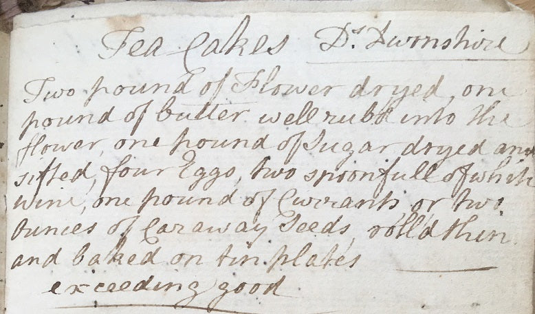 The Duchess of Devonshire’s biscuits