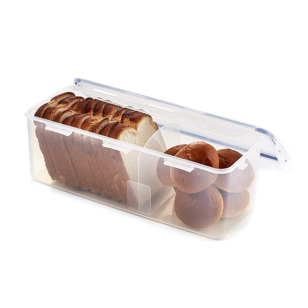 LOCK & LOCK Airtight Rectangular Food Storage Container with Divider, Bread Box $9.43