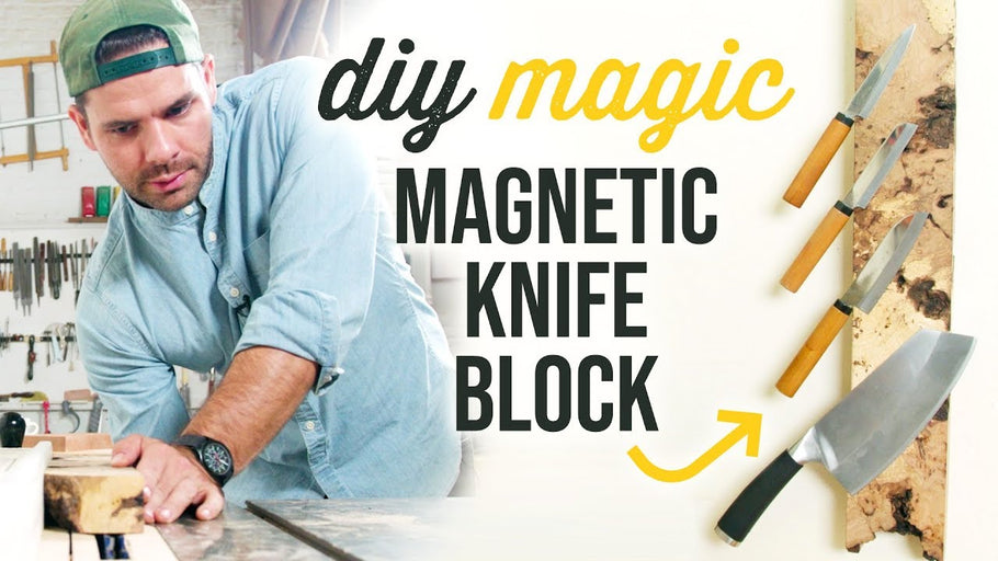 DIY Magnetic Knife Rack - HGTV Handmade by HGTV Handmade (2 years ago)
