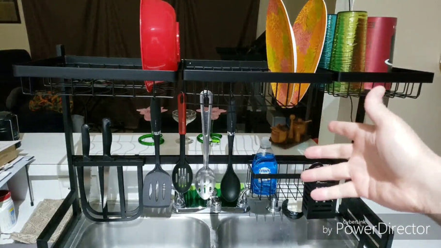 Dish Drying Rack Over Sink Kitchen Supplies Storage Review, Lightweight Sturdy convenient… Check it out on Amazon here: ...