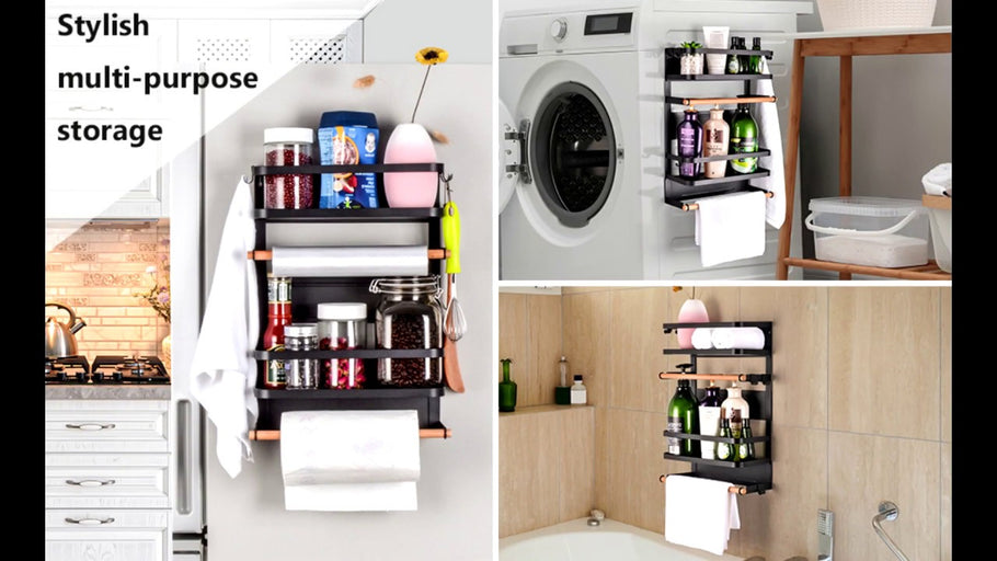 ikkle Kitchen Rack Fridge Magnetic Organizer by ikkle (1 year ago)