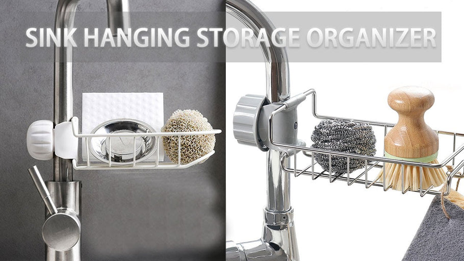 Sink Hanging Storage Organizer Rack Review by Lillie' Reviews (1 year ago)