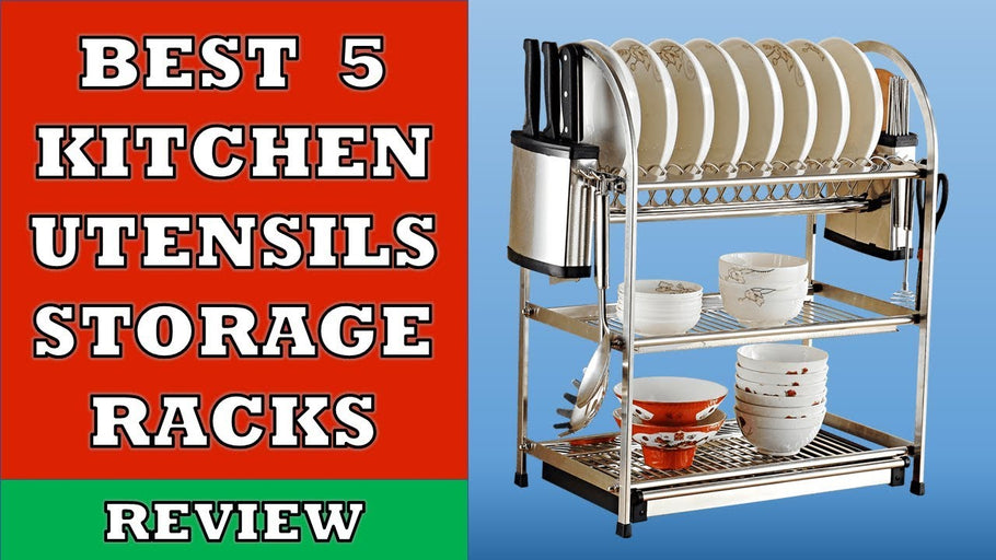 In this video we have done review of Top 5 Best Kitchen Utensils Rack in India that you can use to keep your plates, dishes and bowls