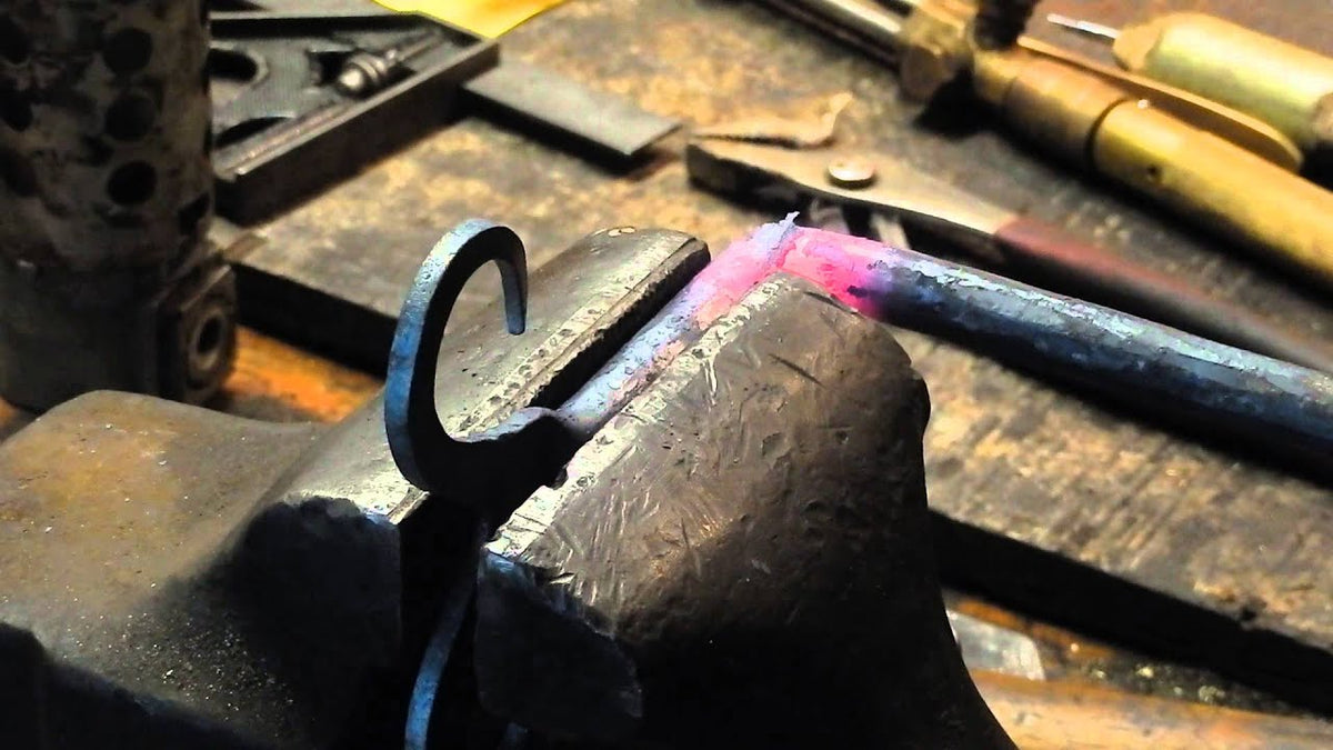 Blacksmith-Made Kitchen Rack How-To by themadmailler (5 years ago ...