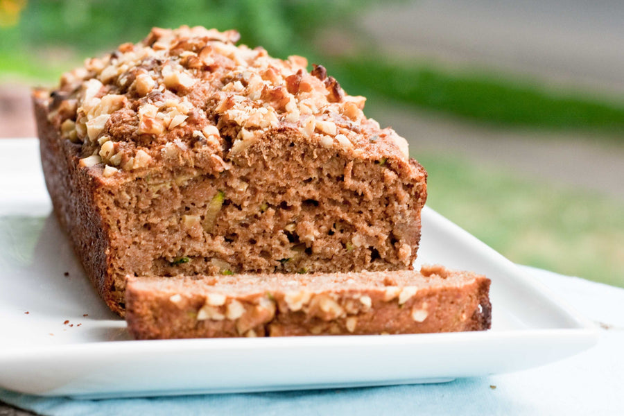 This zucchini bread is healthy and just as tasty as other recipes packed with sugar and oil.