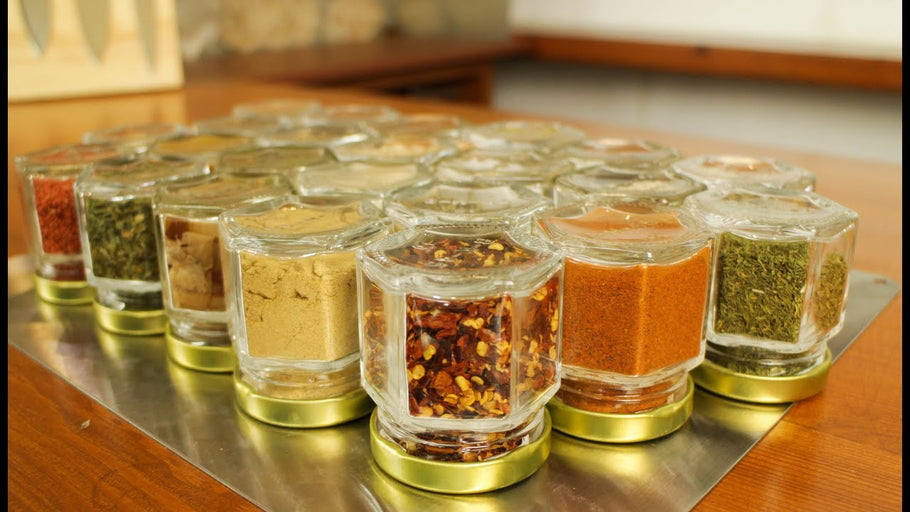 Awesome Magnetic Spice Rack - Kitchen Product by How To Make Sushi (7 years ago)