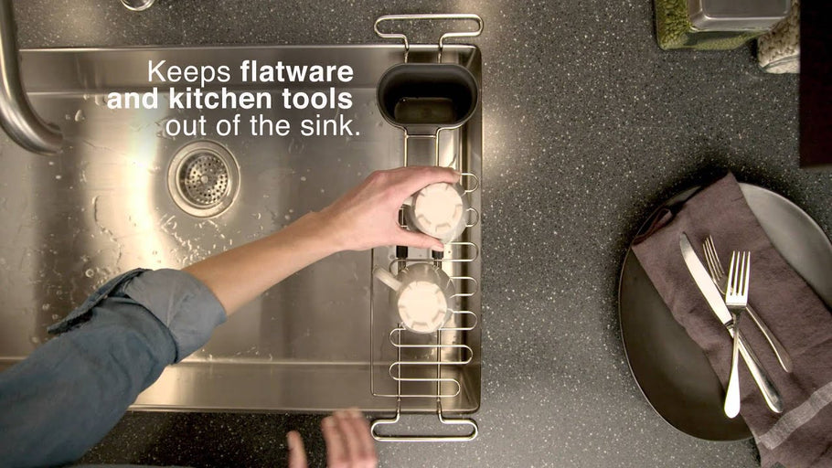 Declutter & Organize with a Utility Kitchen Sink Rack from KOHLER® by KOHLER (5 years ago)