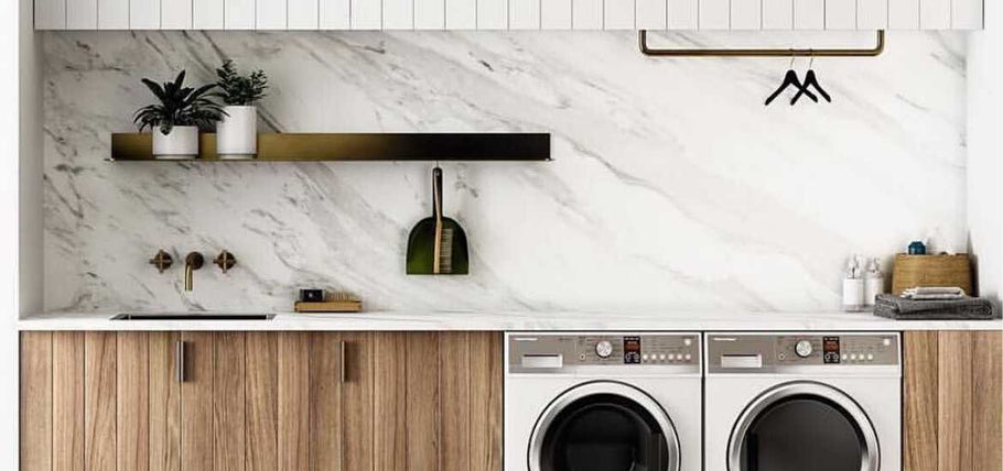 The laundry room is an area of the house where clothes are being washed and dried but this does not mean that you have to keep it drab or uninteresting