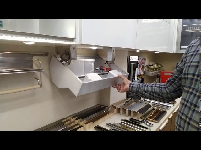 Kitchen Pull Down Spice Shelf - Space Saver Spice Rack Ideas by Aasif Interior Designer & Decorator (6 months ago)