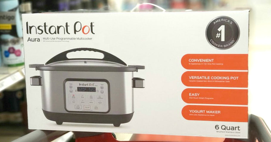 Instant Pot Aura 9-in-1 Multicooker Only $59.99 Shipped on Amazon (Regularly $130)