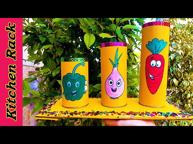 Kitchen Rack with Leftover Boxes | How to make Kitchen Utensils Rack at home by Lifehacks by Sameen & Bushra (28 days ago)