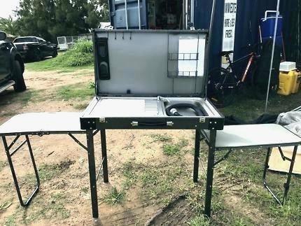 Nice Camp Kitchen With Sink