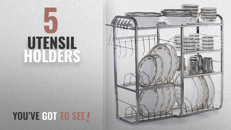 Top 10 Utensil Holders [2018] 2019 Real Time Prices and Discounts: ...