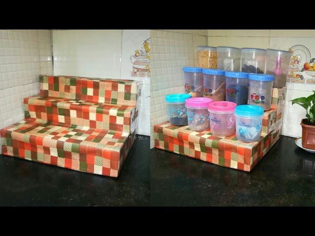 This video is about DIY spice rack for kitchen tutorial in easy steps