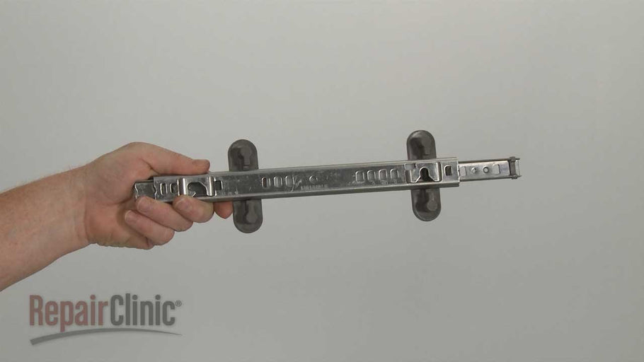 KitchenAid Dishwasher Left Upper Rack Track #W10811586 by RepairClinic.com (4 years ago)