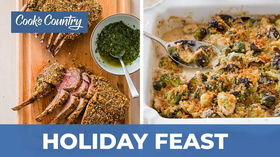 How to Make Crumb-Crusted Rack of Lamb and Cheesy Brussels Sprout Gratin by America's Test Kitchen (8 months ago)