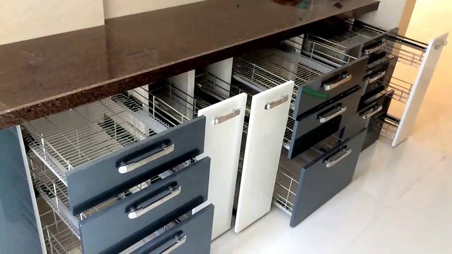 latest kitchen Channel design (soft Close) India