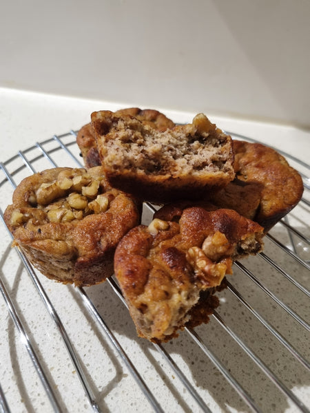 What do Banana’s & Almond Flour have in common? A Recipe!
