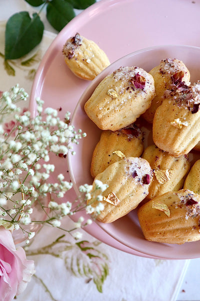 Pistachio & Rose Sugar Madeleine