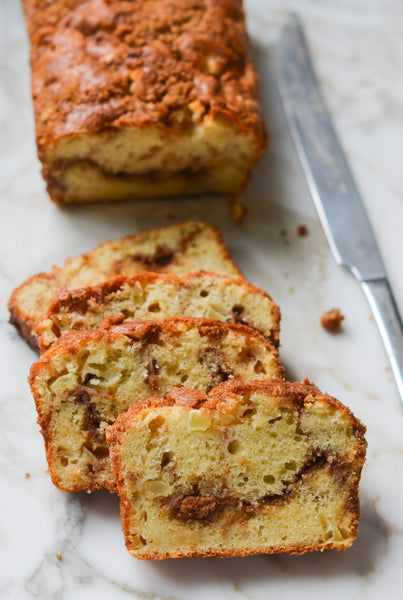 Cinnamon Swirl Apple Bread