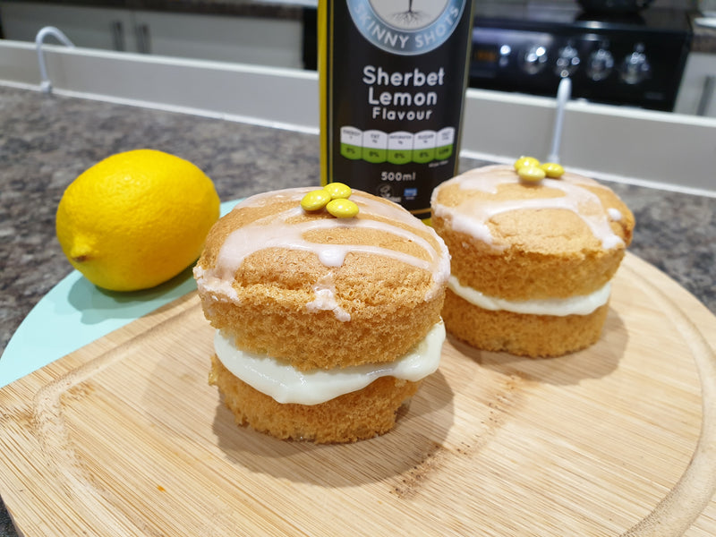 Sherbet Lemon Cream Sponges...