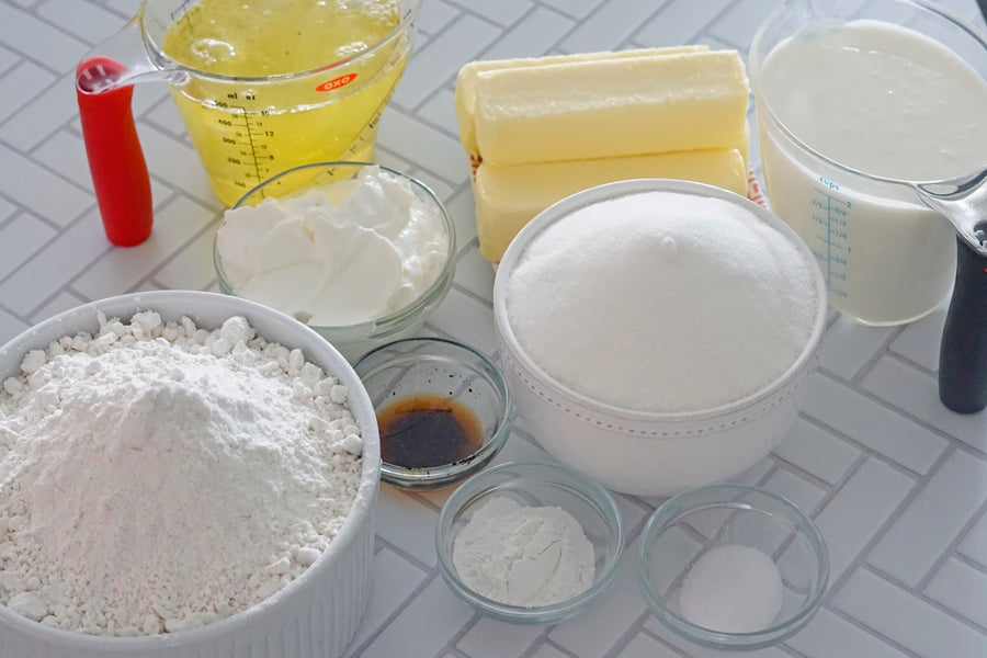 Homemade Vanilla Cake