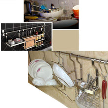Load image into Gallery viewer, Amazon pot lid holder rack kitchen cupboard storage organizer wall mounted kitchen panty holderss