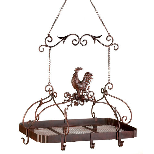 Country Rooster Kitchen Rack-US kitchen organization